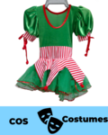 Christmas dress - green and red