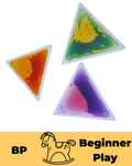 Sensory Liquid Tiles Triangles