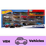 Box of Hot Wheels