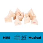 Wooden sound prisms