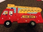 Fire Engine Chunky Puzzle
