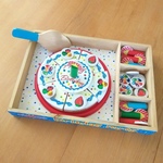 Wooden Birthday cake