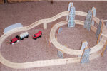 Wooden Thomas 'Rheneas and the Rollercoaster'