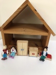 Small wooden dolls  House
