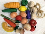 Wooden Fruit And Vegetables
