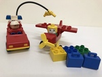 Duplo Firetruck & Aeroplane