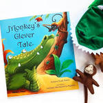 Monkey's Clevertale Story Sack
