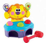 Fisher Price Bop and Rock Musical Lion Ball Drop