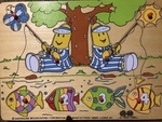 Bananas in Pyjamas fishing puzzle
