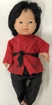 Asian baby boy doll