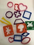 Playdough shape cutters