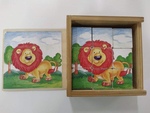 Wild Animal cube puzzle