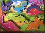 Chunky dinosaur puzzle