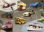 Vehicles matching peg puzzle