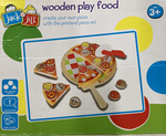 Wooden play food - pizza set 