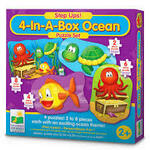 4 In A Box Ocean Puzzle Set