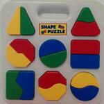 Mecgos Shape Puzzle with tray