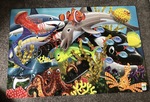 Sea Life Glow in the Dark Puzzle-100 pieces 