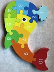 Wooden Animal Counting Puzzle