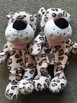 Leopard puppets