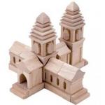 Thai set  - wooden block building set 