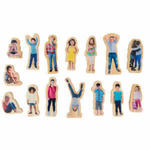 How are you feeling wooden people blocks 