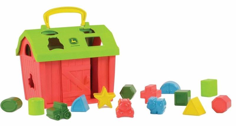 L137: John Deere Barn Shape Sorter