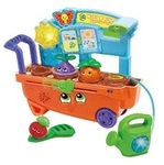 Water & count vegetable garden