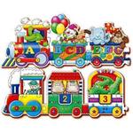 Giant ABC And 123 Trains Puzzle 