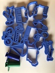 Transport playdough cutters