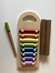 Hape xylophone and claves 