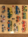 Vehicles Wooden Puzzle