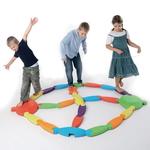 River landscape stepping stones 