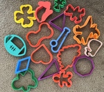 Playdough cutter Set