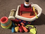 Bath boat and accessories 