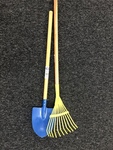 Shovel and rake set