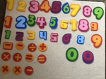 Numbers felt board 