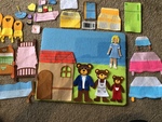 3 Bears felt board set 