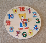 Teddy Clock Puzzle