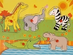 Jungle Animal Puzzle