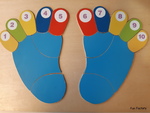 Wooden Foot Puzzle
