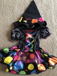 Toddler witch costume 