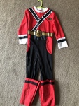 Red power ranger costume 