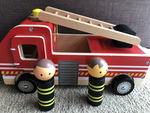 Wooden fire truck 