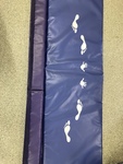 Balance beam and cartwheel mat 