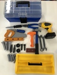 Tool box with tools