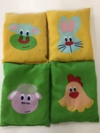 Farm animal bean bags 