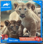 3D lion cubs puzzle