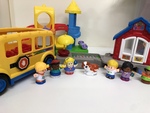 Fisher price school and playground set 