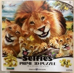 3D Lions puzzle